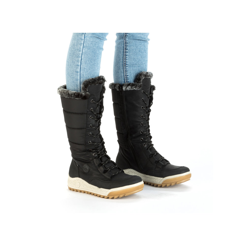 detail Dámské kozačky Rieker Y4760-00 černá