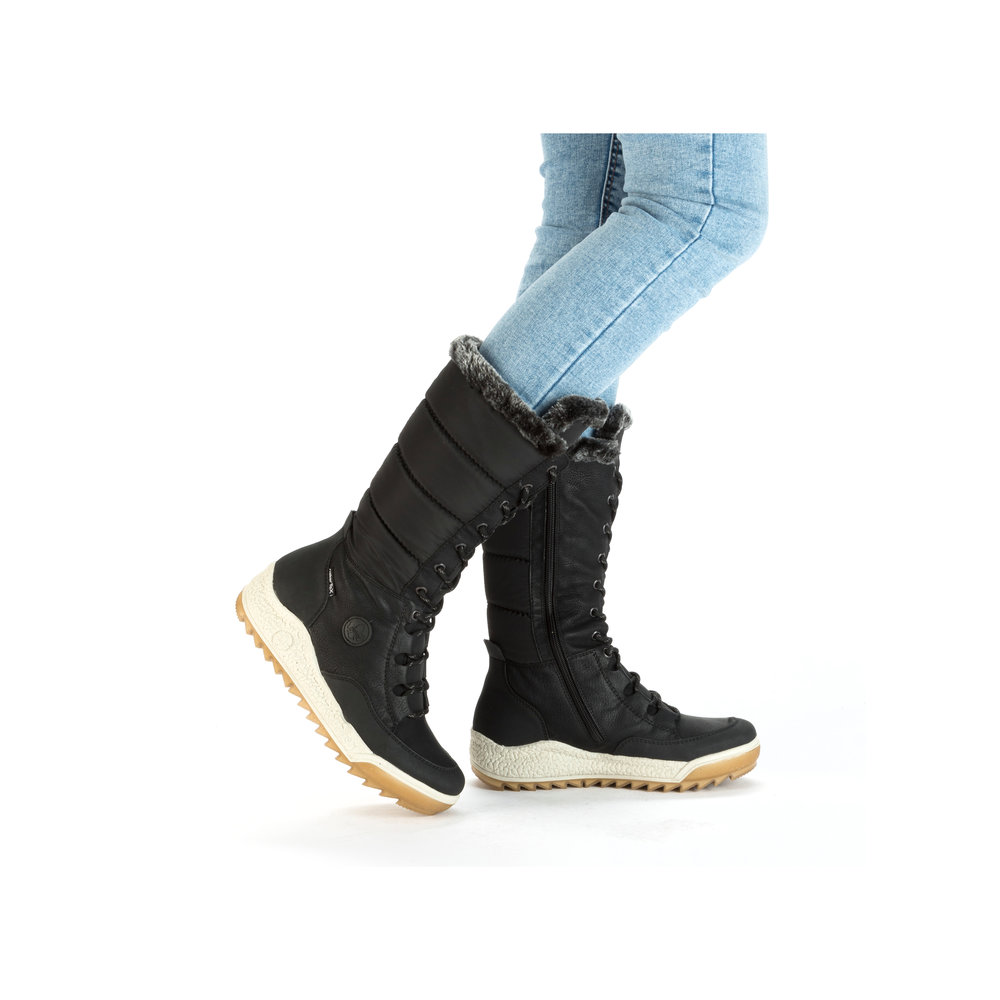 detail Dámské kozačky Rieker Y4760-00 černá