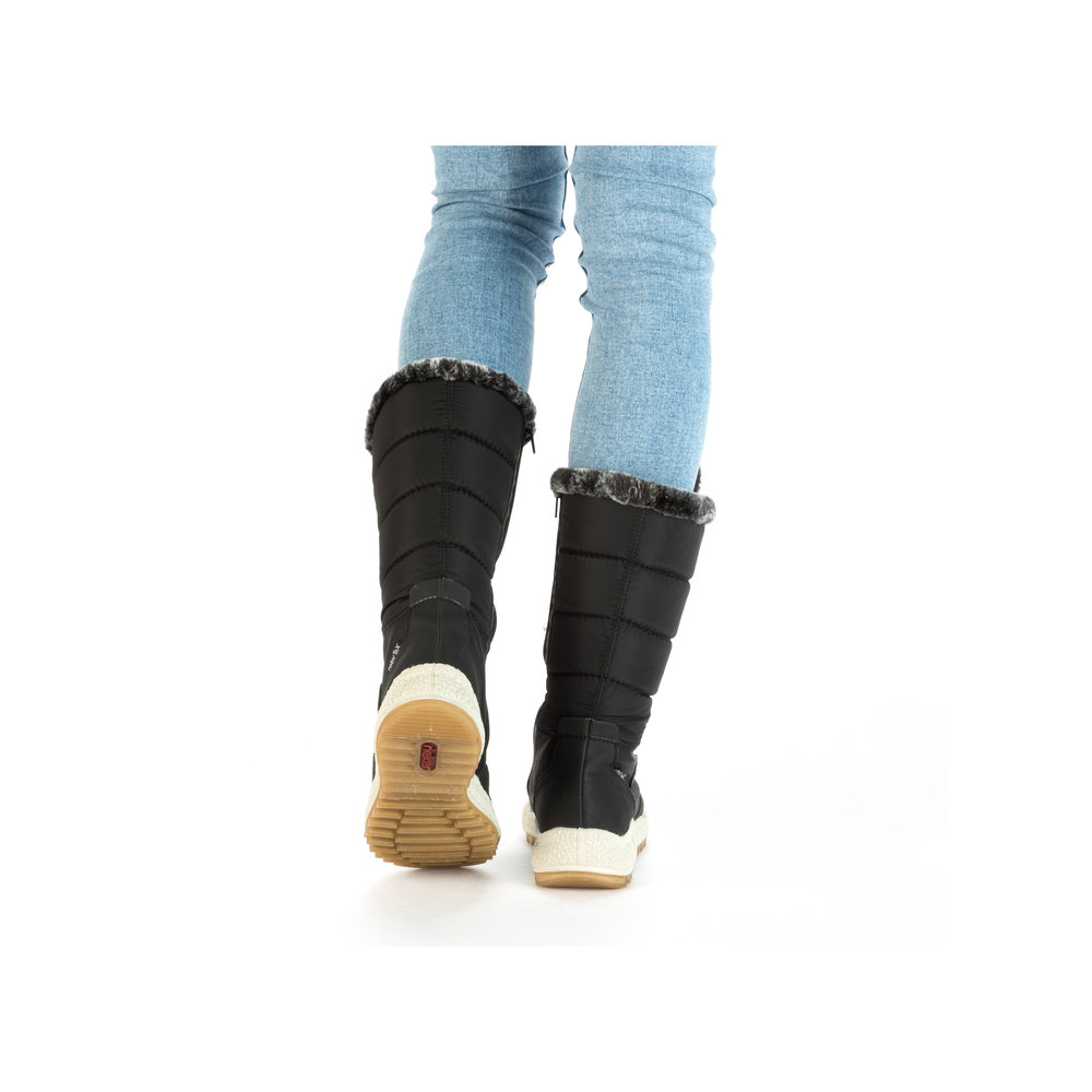 detail Dámské kozačky Rieker Y4760-00 černá