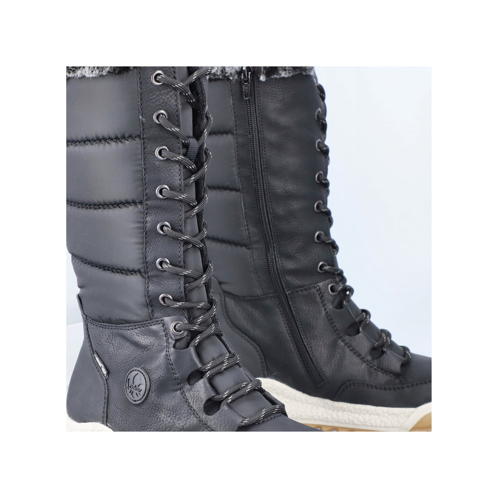 detail Dámské kozačky Rieker Y4760-00 černá