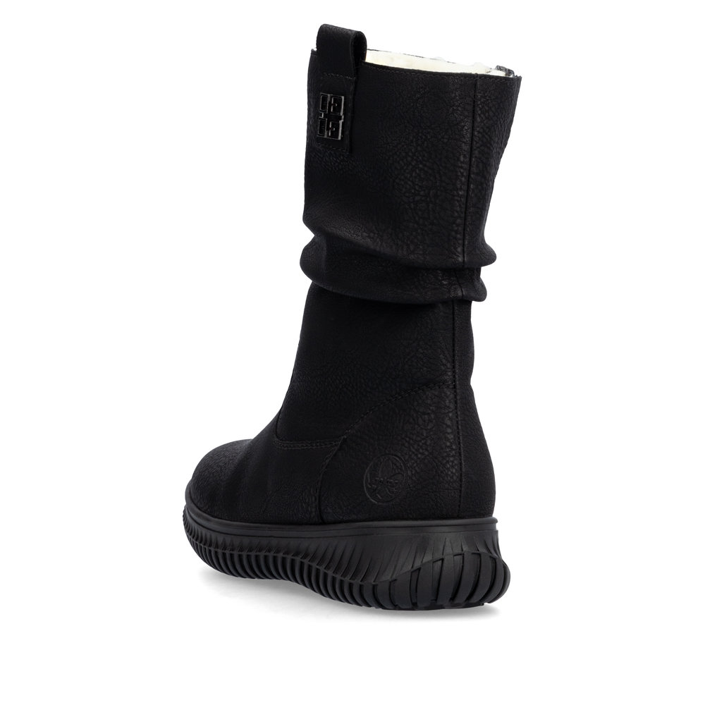 detail Dámská kotníková obuv Rieker 74283-00 černá