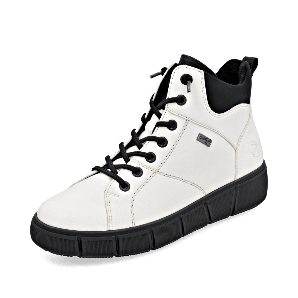 detail Dámská kotníková obuv Remonte D1T76-80 bílá