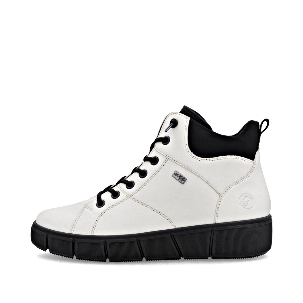 detail Dámská kotníková obuv Remonte D1T76-80 bílá