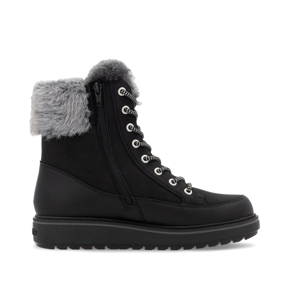 detail Dámská kotníková obuv Remonte D0U78-03 černá