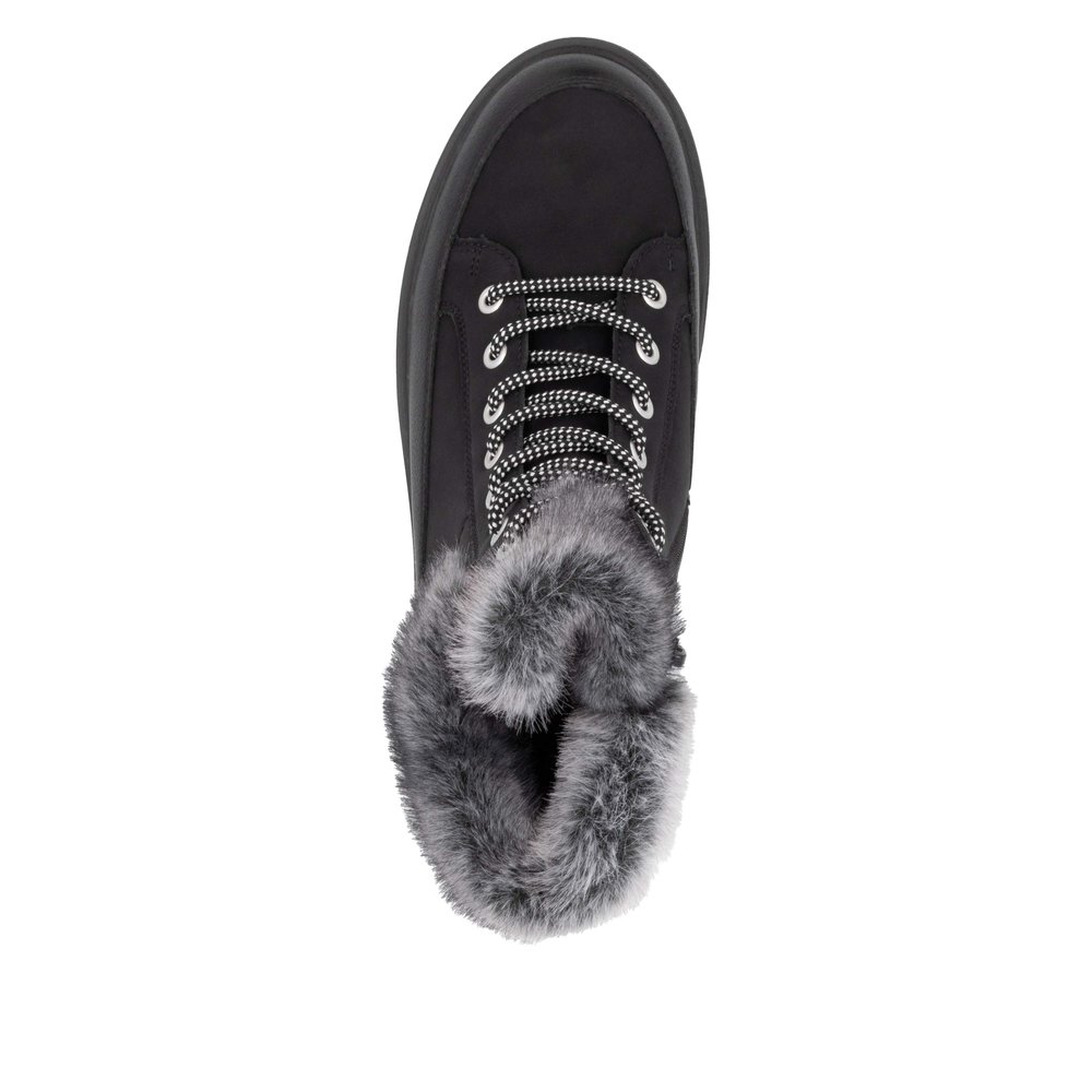 detail Dámská kotníková obuv Remonte D0U78-03 černá