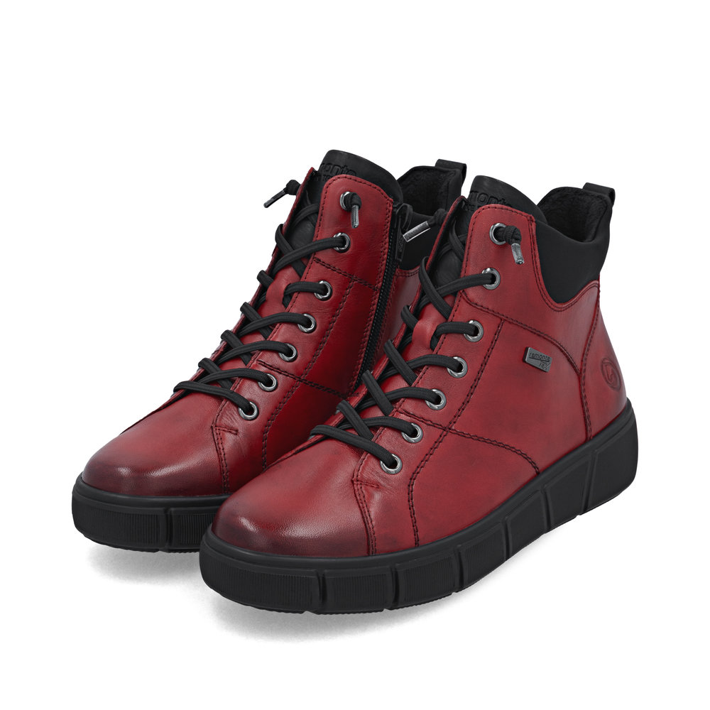 detail Dámská kotníková obuv Remonte D1T76-35 červená