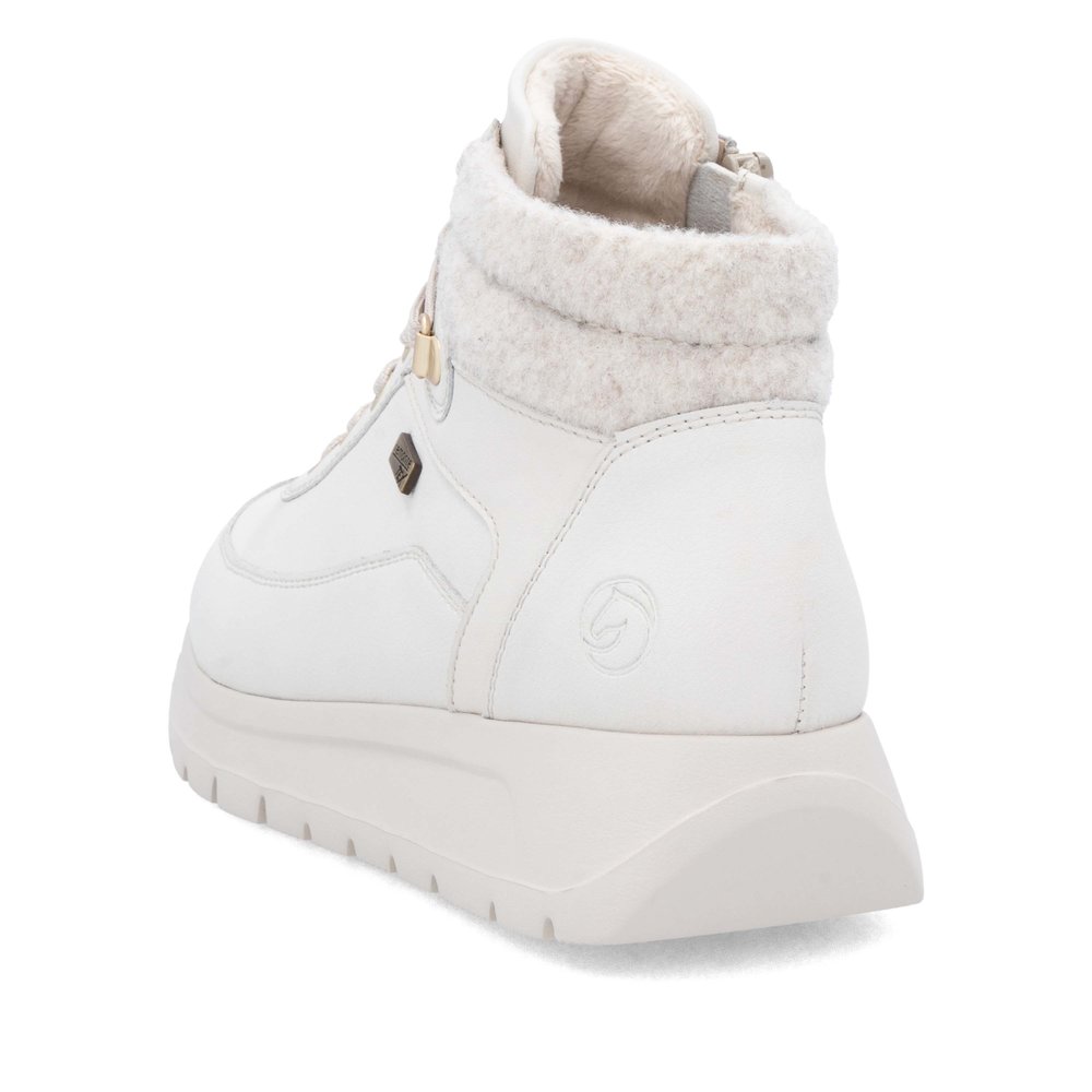 detail Dámská kotníková obuv Remonte D2V71-80 bílá