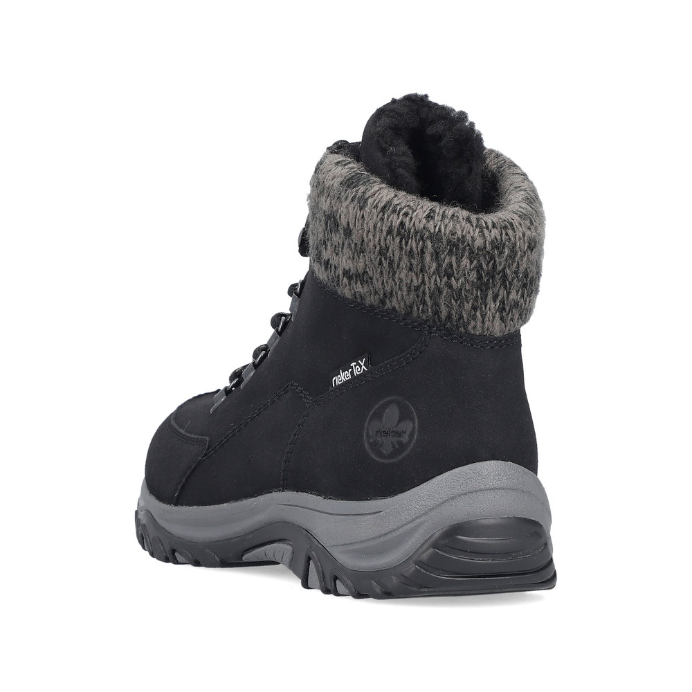 detail Dámská kotníková obuv Rieker M9610-00 černá