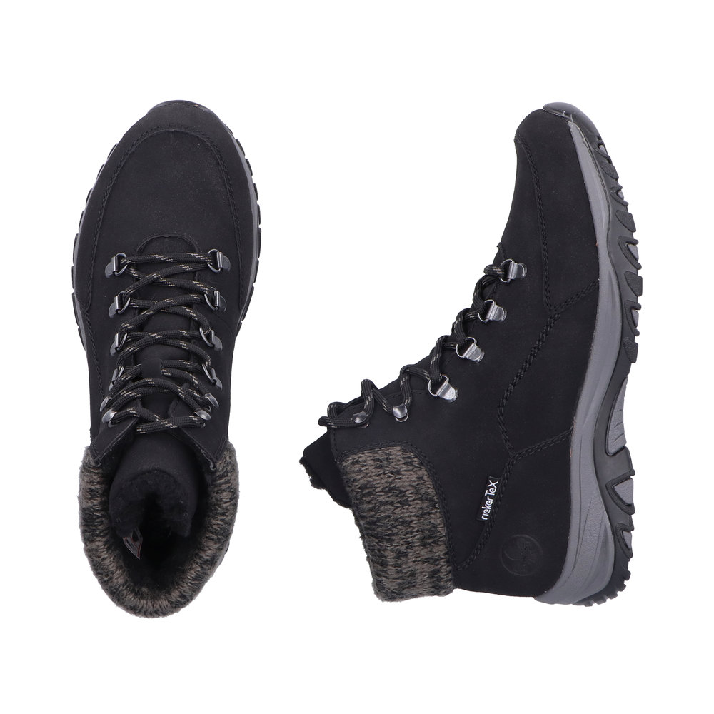 detail Dámská kotníková obuv Rieker M9610-00 černá