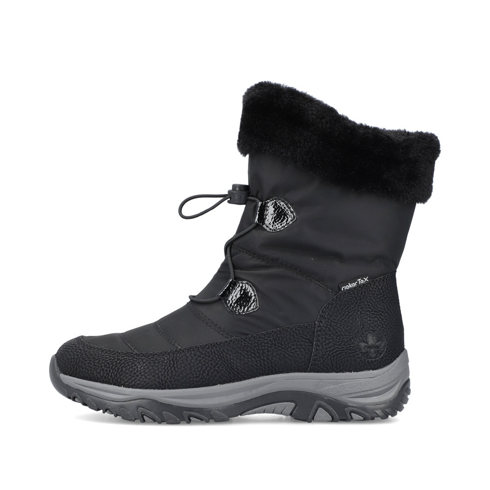 detail Dámská kotníková obuv Rieker M9683-00 černá