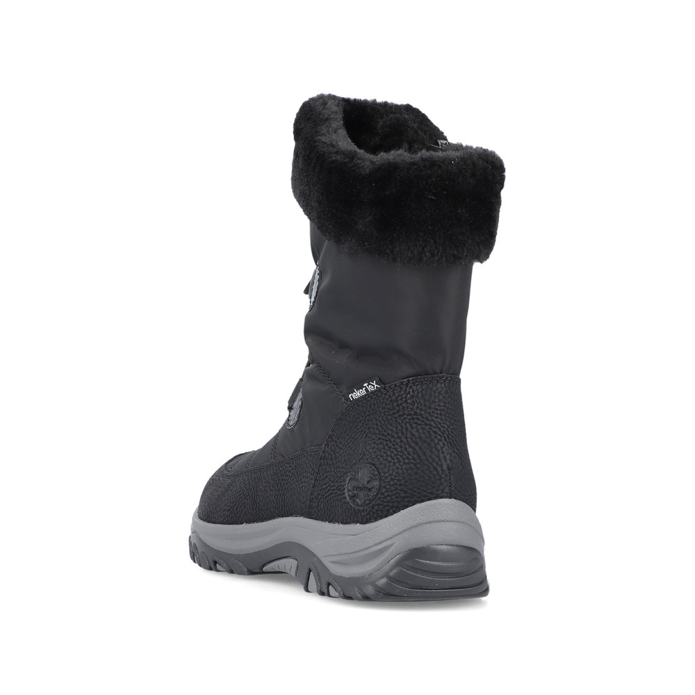 detail Dámská kotníková obuv Rieker M9683-00 černá