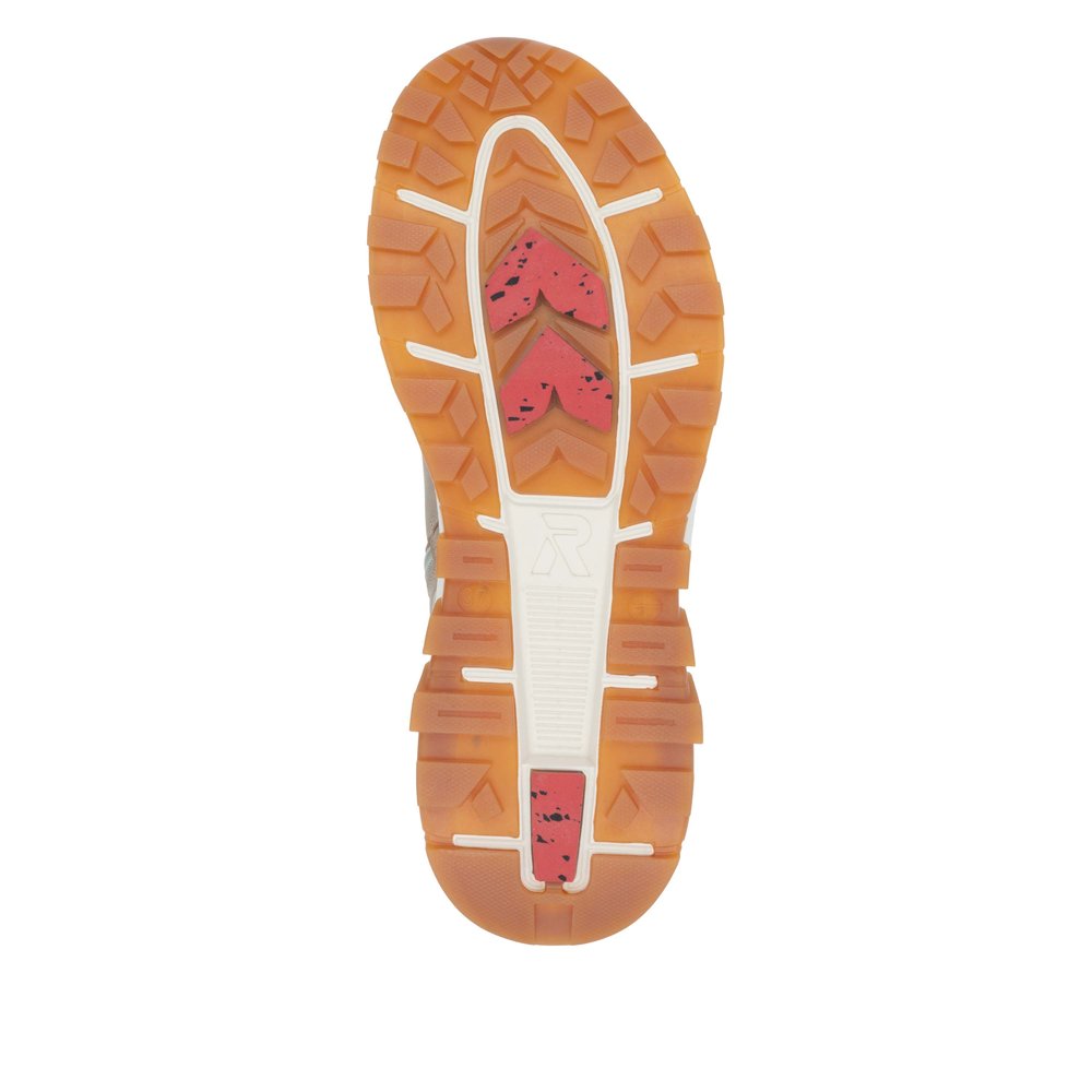 detail Dámská kotníková obuv Rieker Revolution W0070-64 béžová