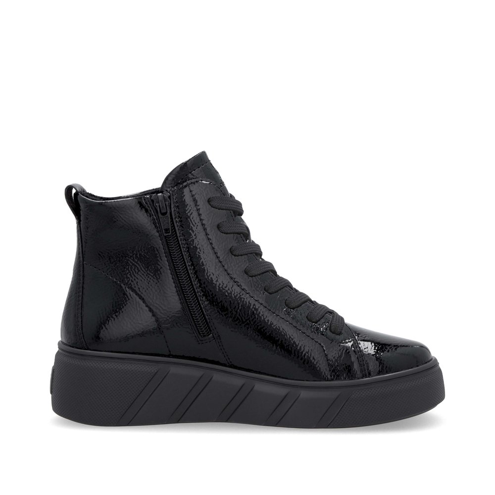 detail Dámská kotníková obuv Rieker W2661-01 černá