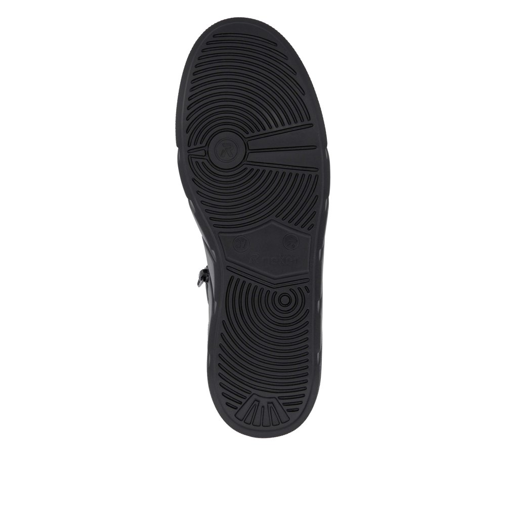 detail Dámská kotníková obuv Rieker W2661-01 černá