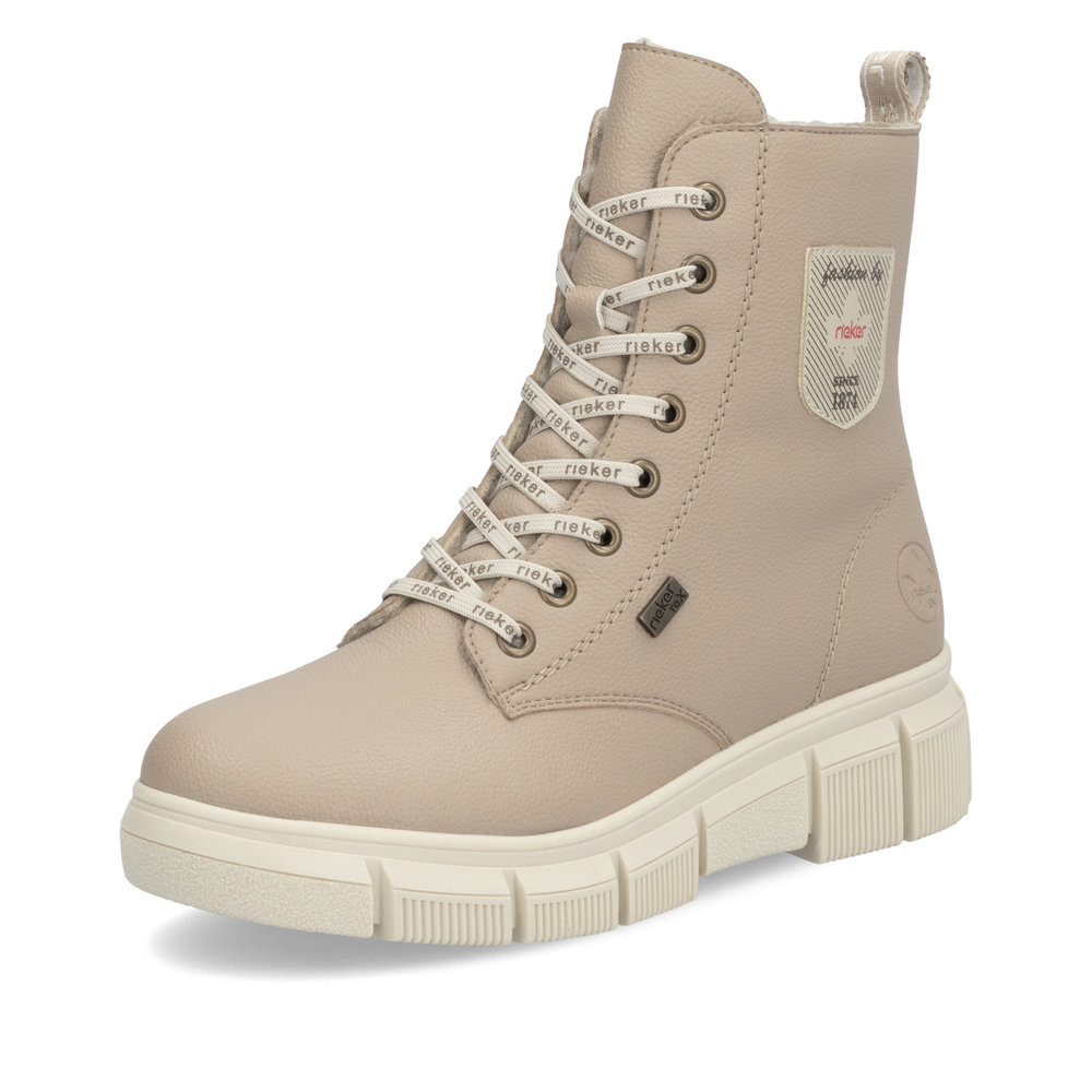 detail Dámská kotníková obuv Rieker X3410-20 béžová