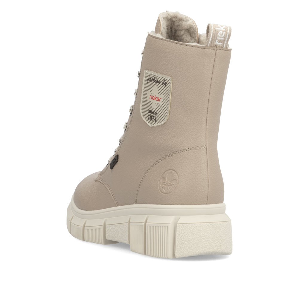 detail Dámská kotníková obuv Rieker X3410-20 béžová