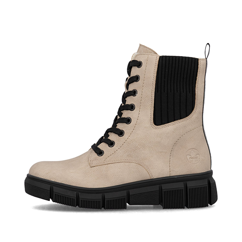 detail Dámská kotníková obuv Rieker X3414-60 béžová