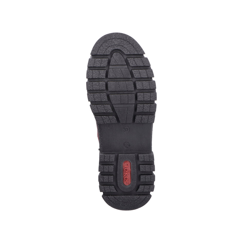 detail Dámská kotníková obuv Rieker Y0220-33 červená