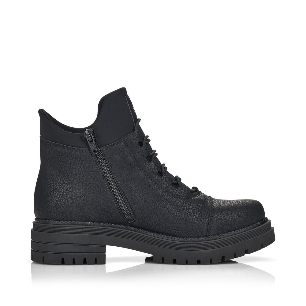 detail Dámská kotníková obuv Rieker Y3163-00 černá