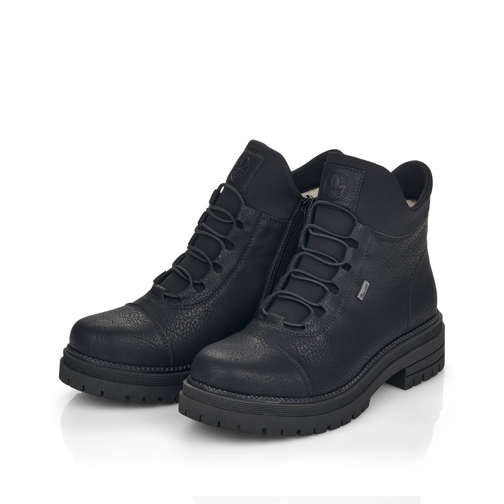 detail Dámská kotníková obuv Rieker Y3163-00 černá