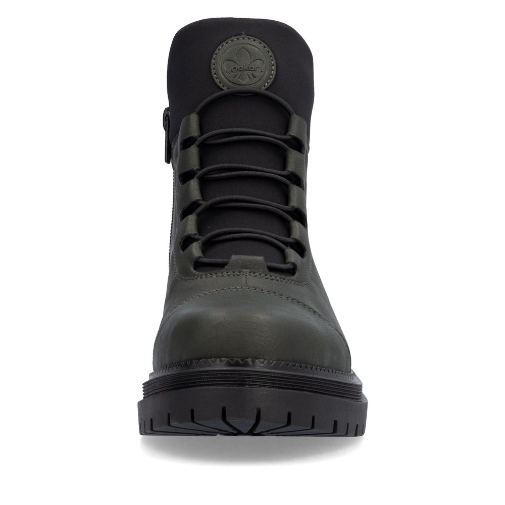 detail Dámská kotníková obuv Rieker Y3163-54 zelená