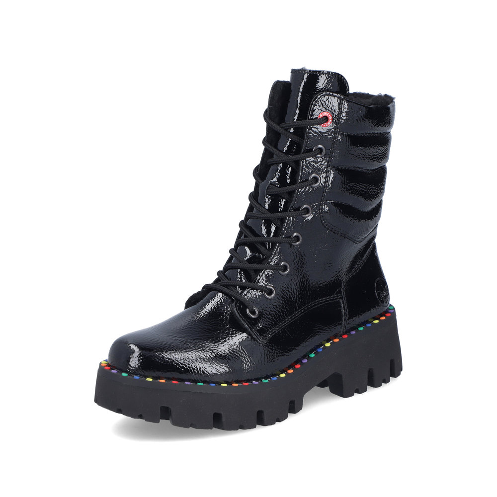 detail Dámská kotníková obuv Rieker Y3330-00 černá