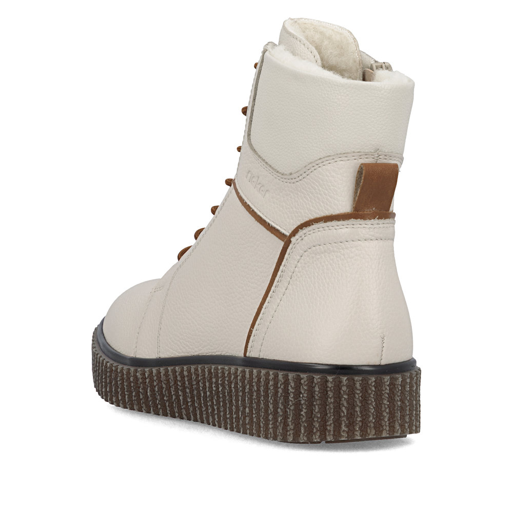 detail Dámská kotníková obuv Rieker Y4303-80 béžová