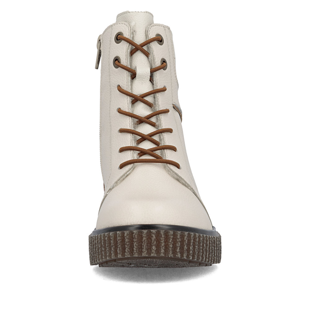 detail Dámská kotníková obuv Rieker Y4303-80 béžová