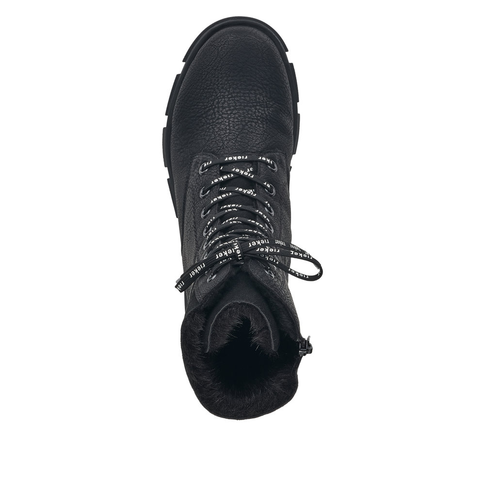 detail Dámská kotníková obuv Rieker Y7128-00 černá