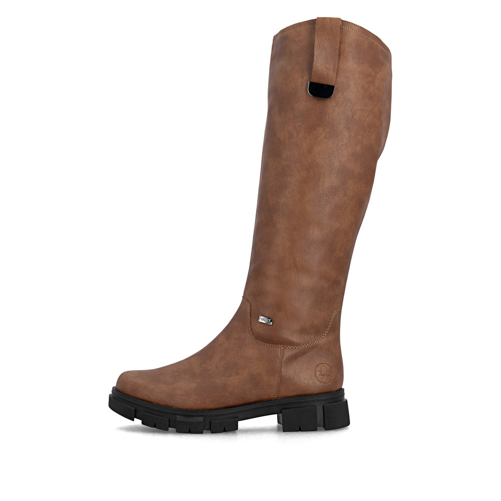 detail Dámské kozačky Rieker Y7190-24 hnědá