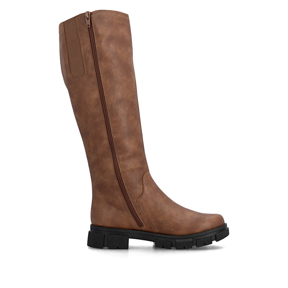 detail Dámské kozačky Rieker Y7190-24 hnědá