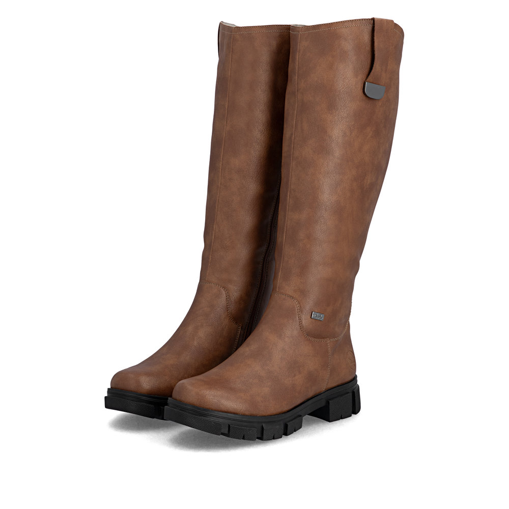 detail Dámské kozačky Rieker Y7190-24 hnědá