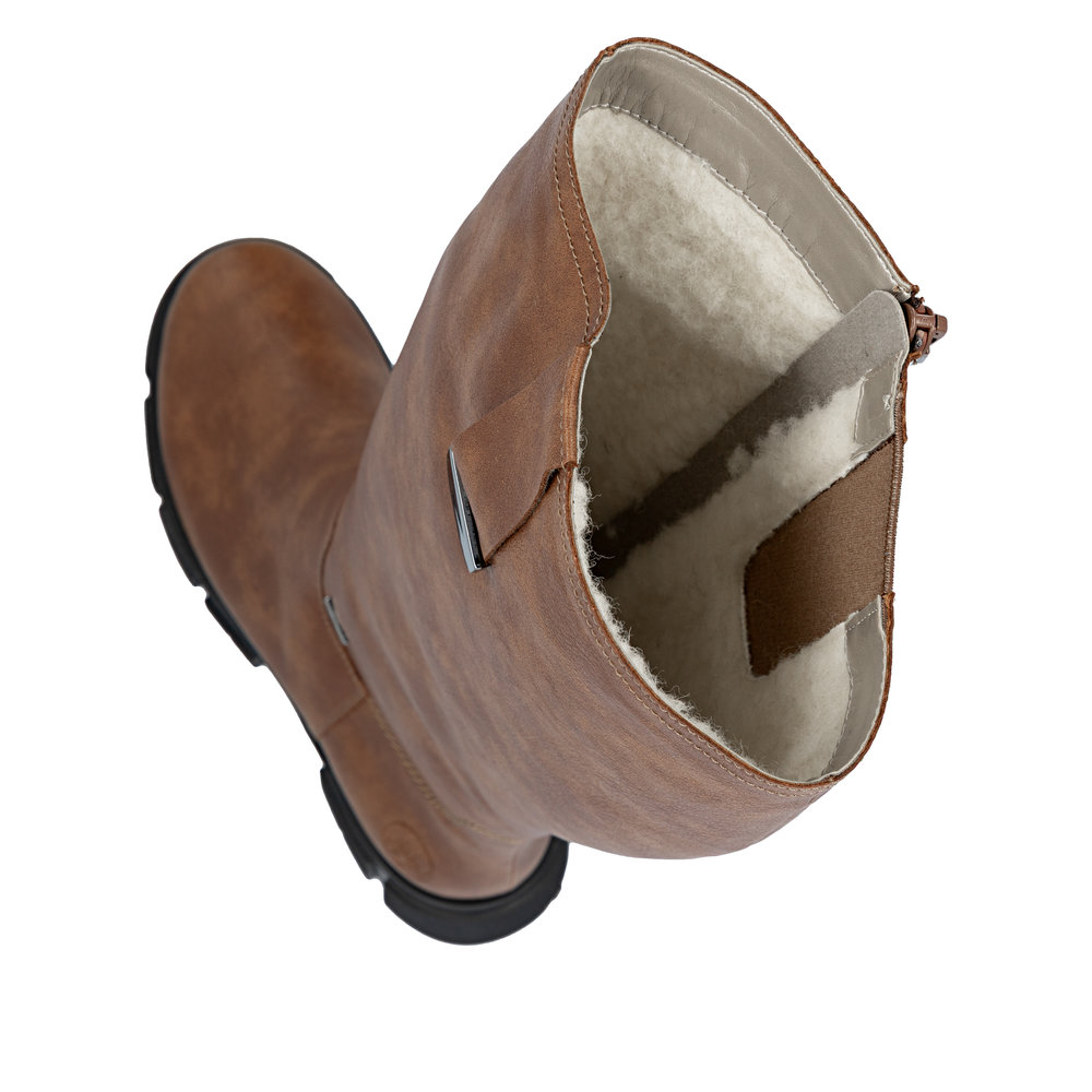 detail Dámské kozačky Rieker Y7190-24 hnědá