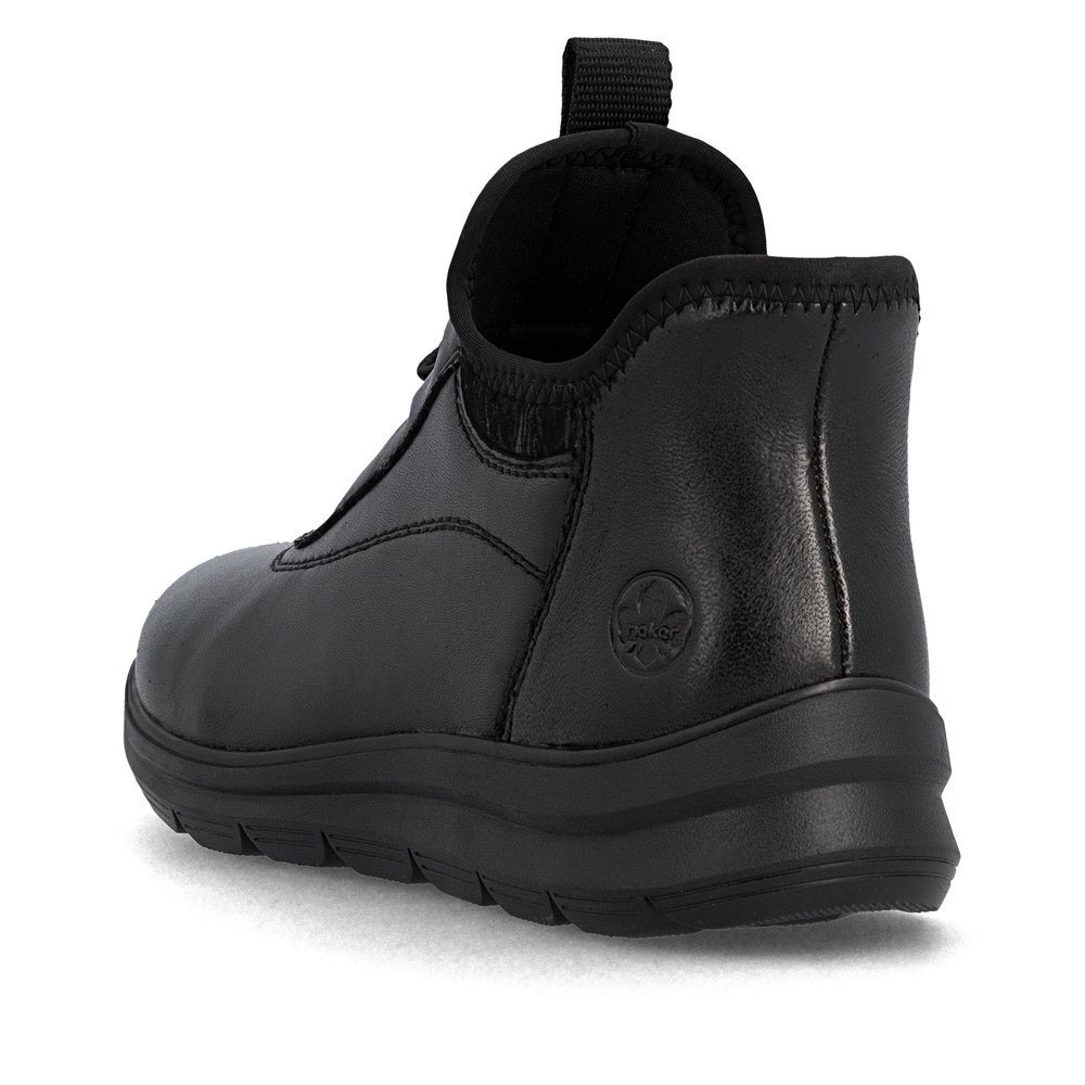 detail Dámská kotníková obuv Rieker Z0057-00 černá