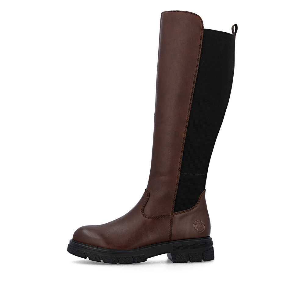 detail Dámské kozačky Rieker Z9158-27 hnědá