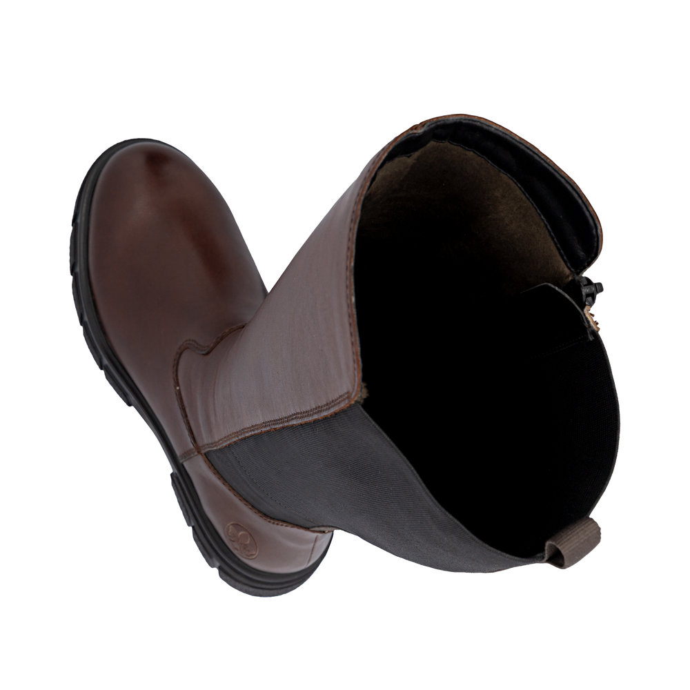 detail Dámské kozačky Rieker Z9158-27 hnědá