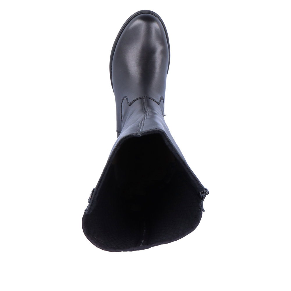 detail Dámské kozačky Rieker Z9591-00 černá