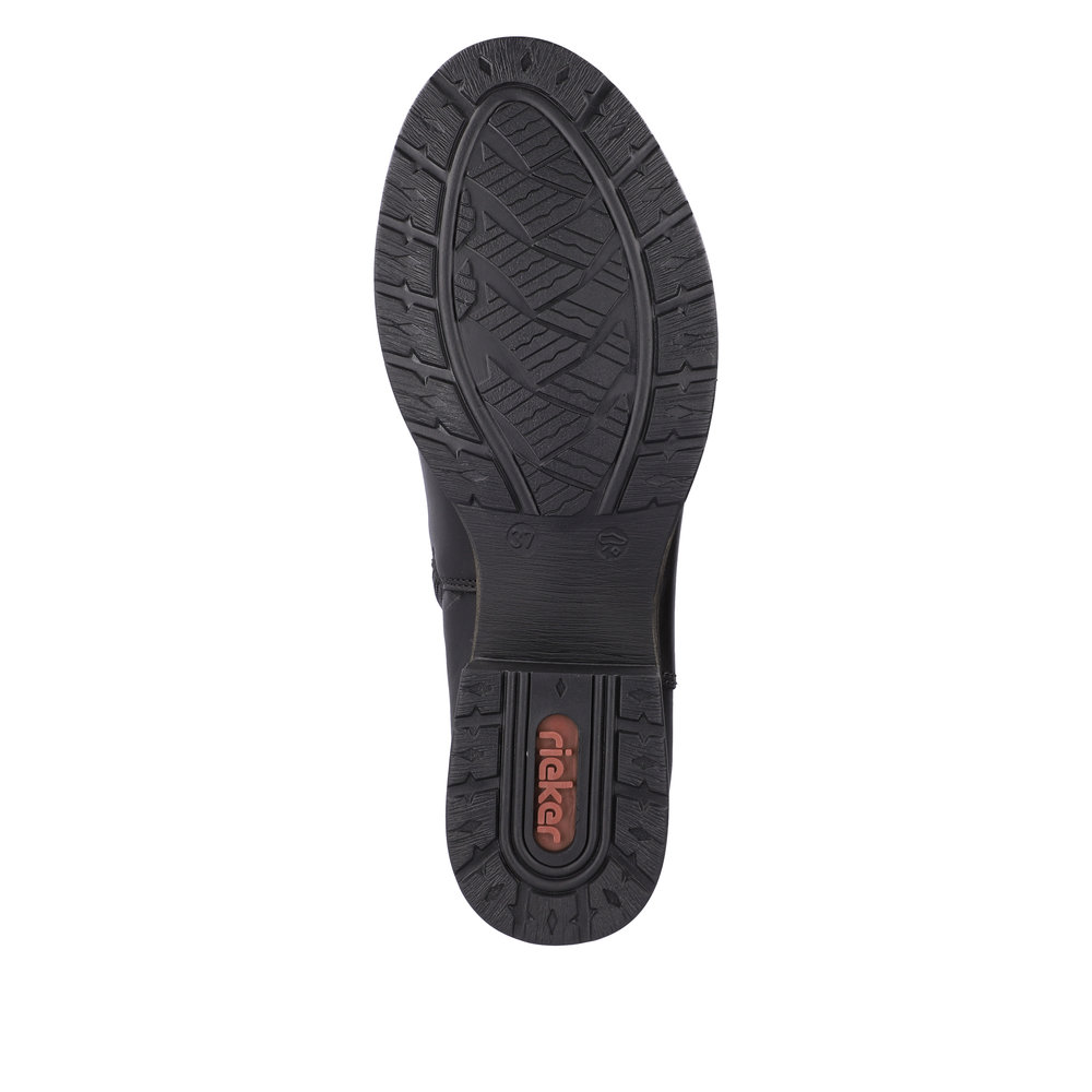 detail Dámské kozačky Rieker Z9591-01 černá