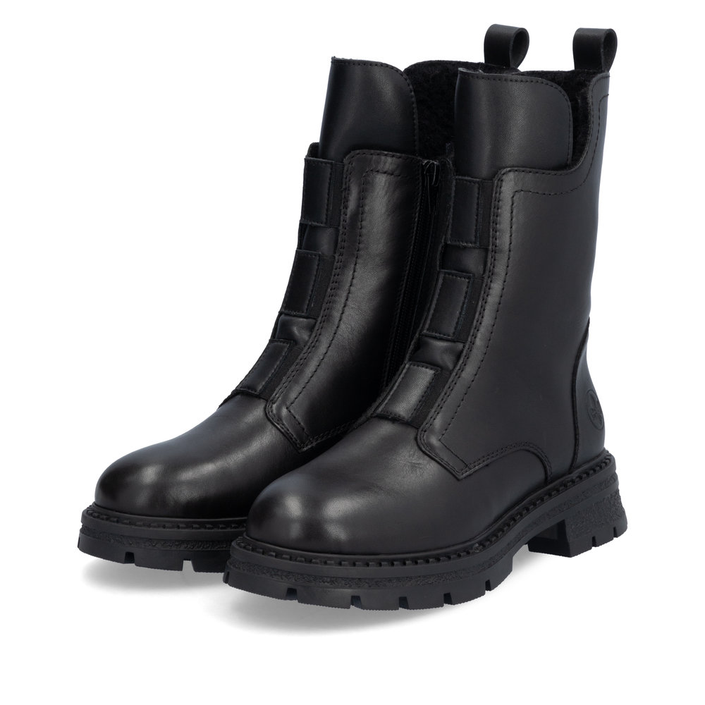 detail Dámská kotníková obuv Rieker Z9852-00 černá