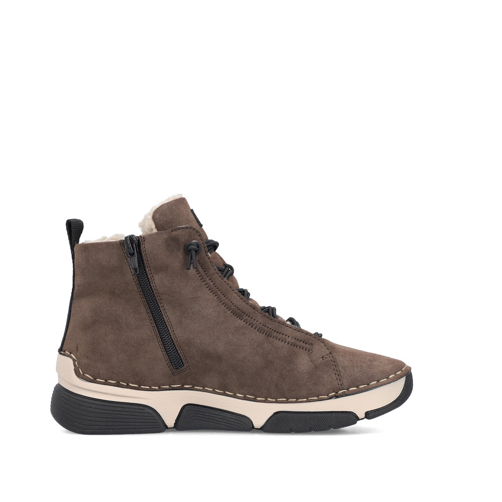 detail Dámská kotníková obuv Rieker 45912-25 hnědá