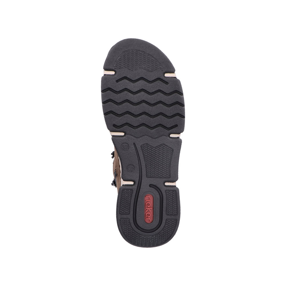 detail Dámská kotníková obuv Rieker 45912-25 hnědá