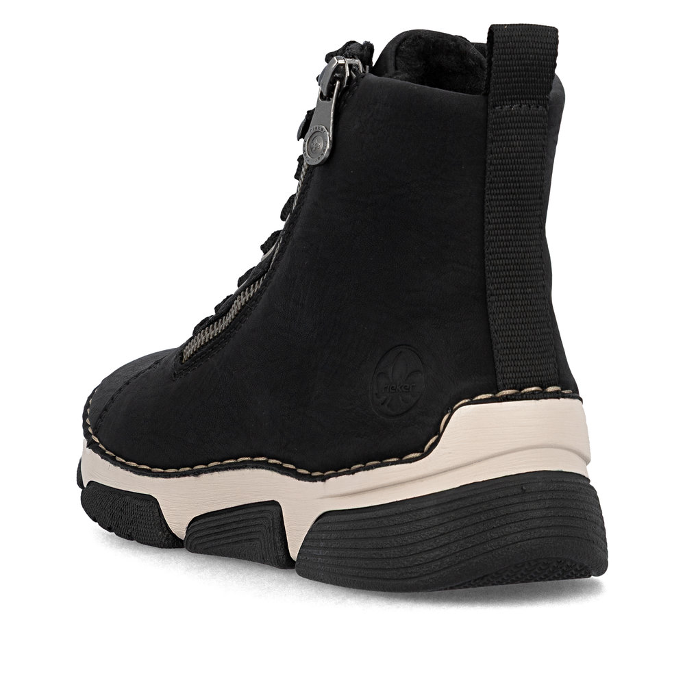 detail Dámská kotníková obuv Rieker 45920-01 černá