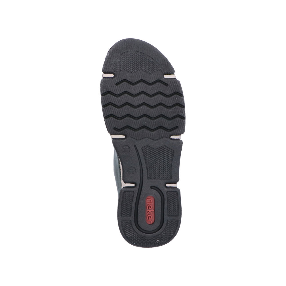 detail Dámská kotníková obuv Rieker 45920-54 zelená