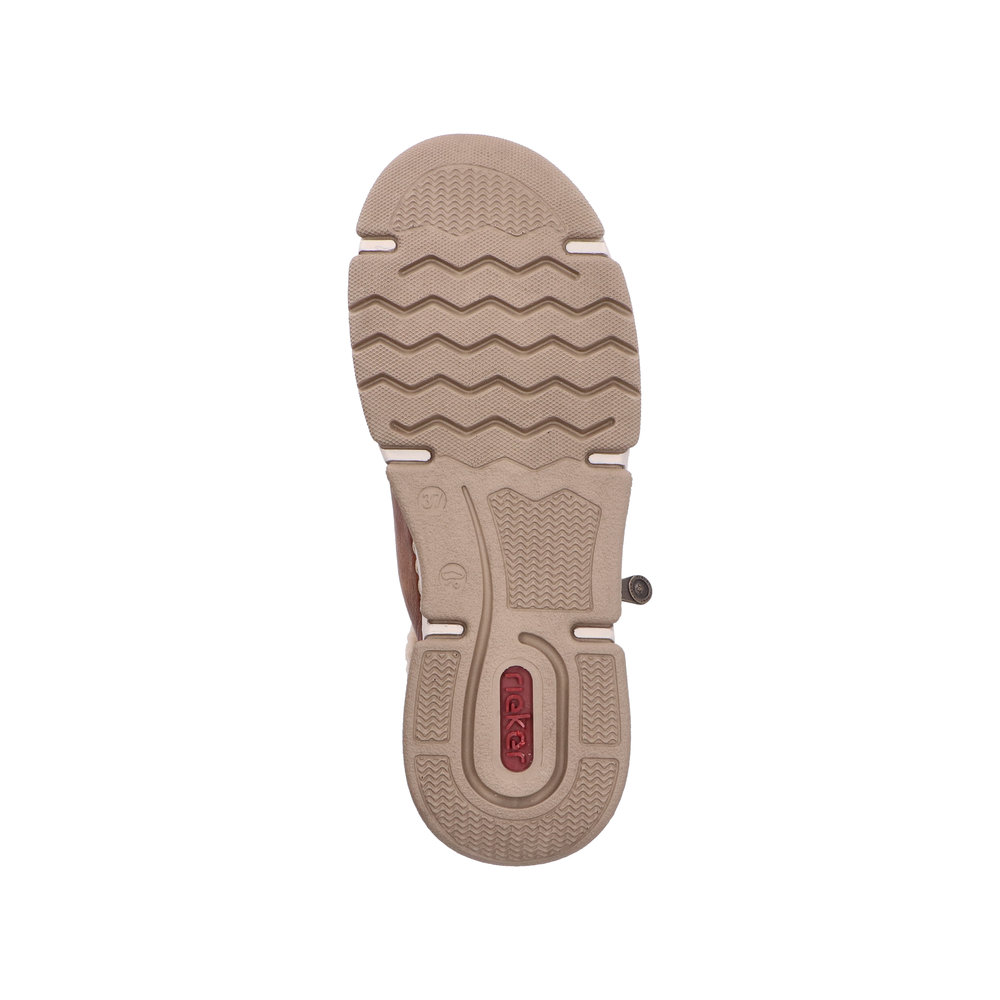 detail Dámská kotníková obuv Rieker 45931-24 hnědá