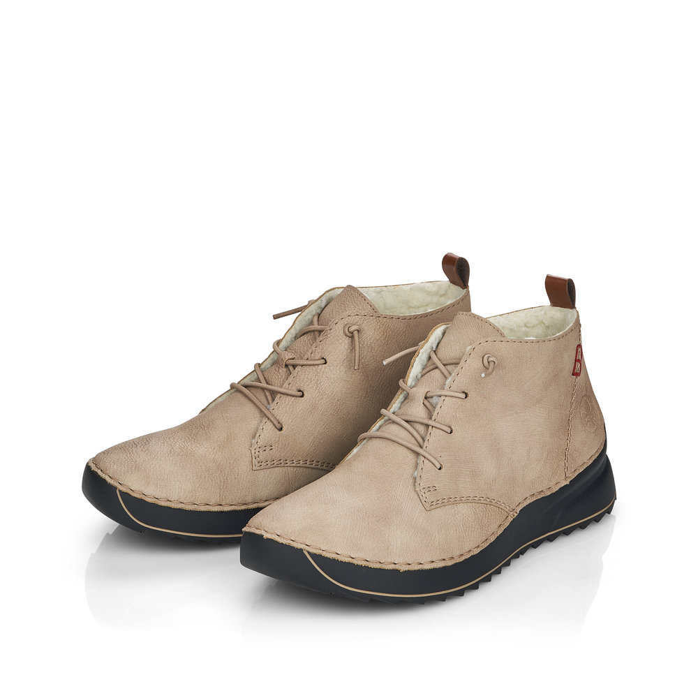 detail Dámská kotníková obuv Rieker 51510-60 béžová