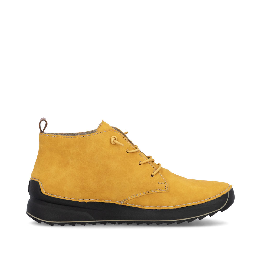 detail Dámská kotníková obuv Rieker 51510-68 žlutá