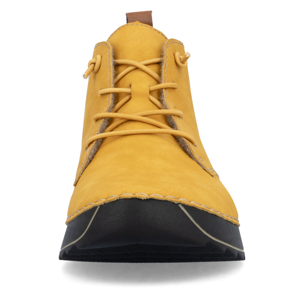 detail Dámská kotníková obuv Rieker 51510-68 žlutá