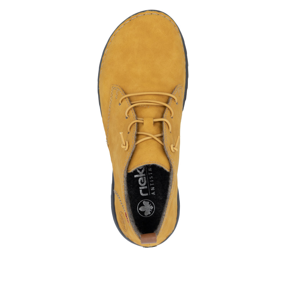 detail Dámská kotníková obuv Rieker 51510-68 žlutá