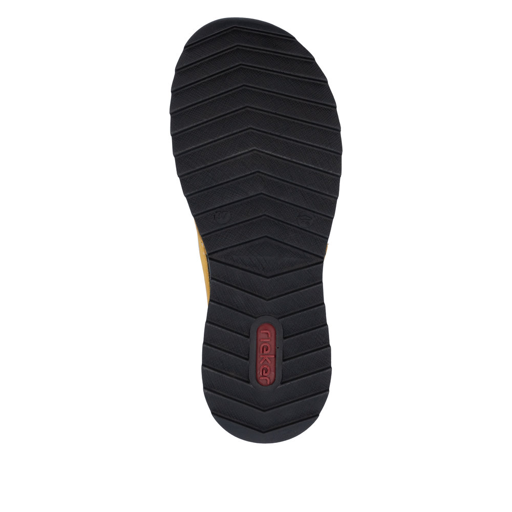 detail Dámská kotníková obuv Rieker 51510-68 žlutá