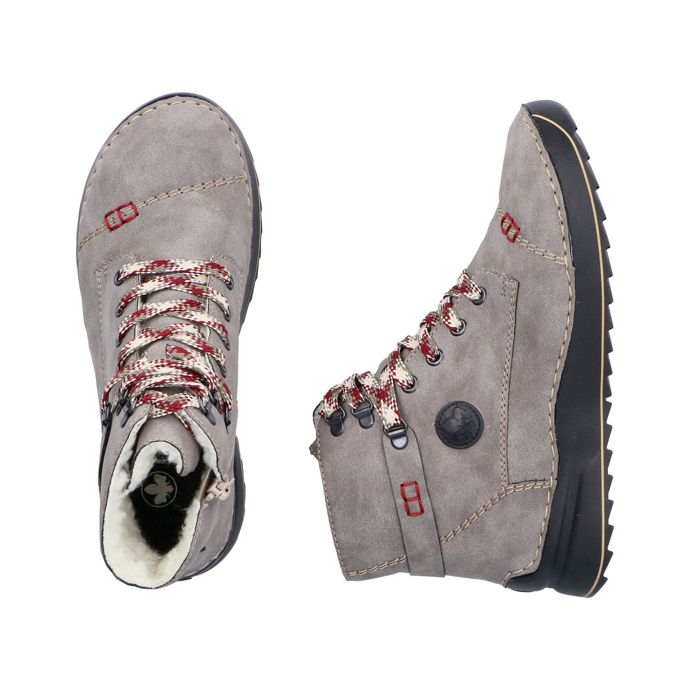 detail Dámská kotníková obuv Rieker 51544-64 šedá